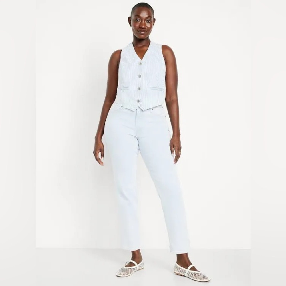 Old Navy Light Wash OG straight Jeans